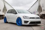 Volkswagen Golf R on Vossen Wheels (LC-105T) 2017 года